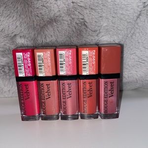 Bourjois Rouge Edition Velvet Lipstick Bundle